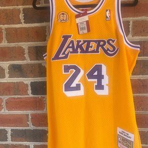Mitchell and Ness LA Lakers Kobe Bryant Jersey #24 60th Anniversary size 44 (L)